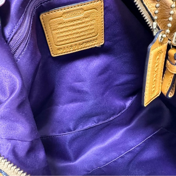 Coach - Madison Hailey Leather Hobo Camel Mustard Shoulder Bag - Picture 13 of 14